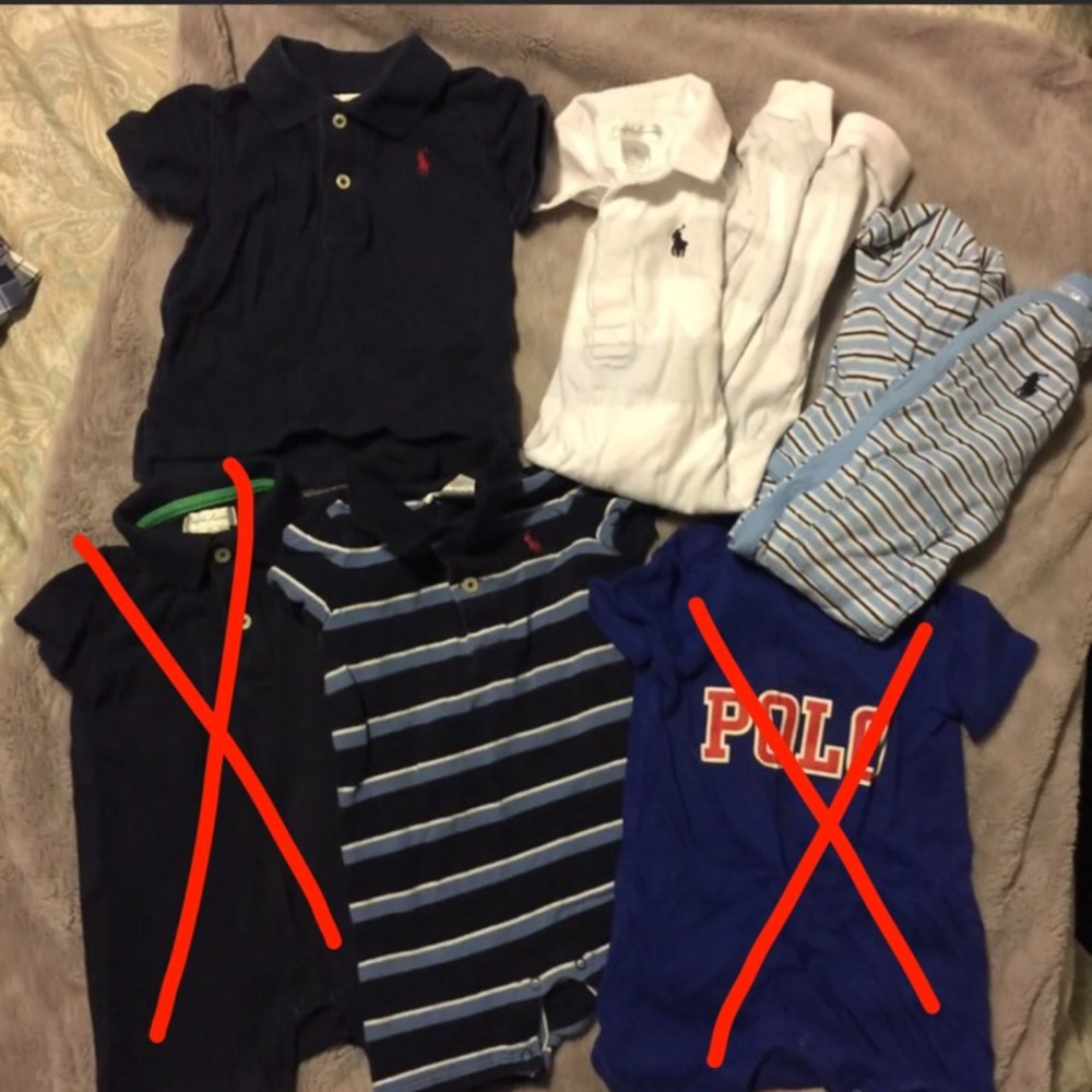 Baby boy lot 9 months polo